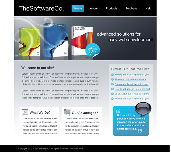 Software Company Layout